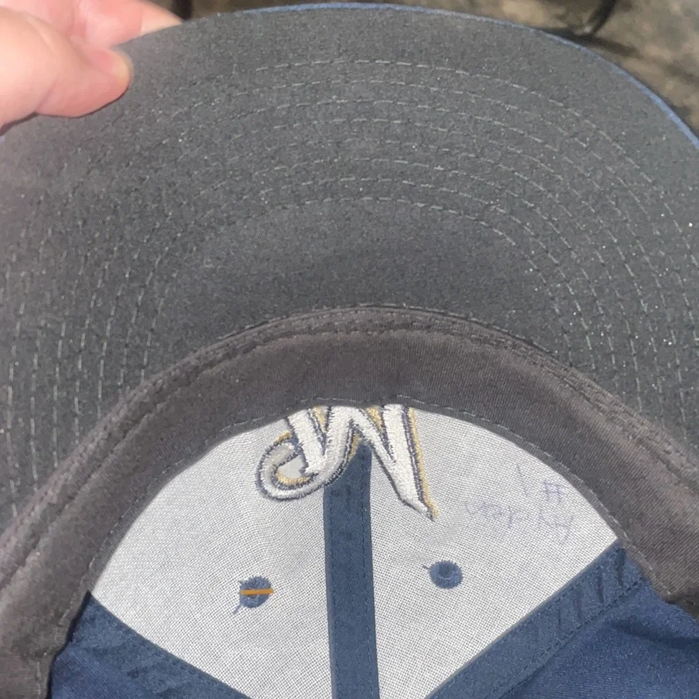 Milwaukee Brewers vintage youth baseball hat blue strap back